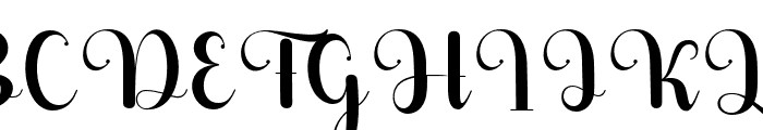 Abertan-Regular Font UPPERCASE