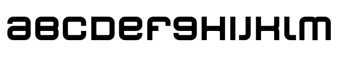 Abertos Font LOWERCASE