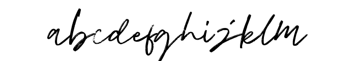 AbesinSignature-Regular Font LOWERCASE