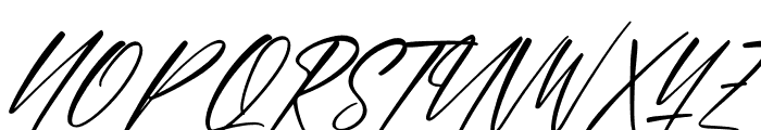 Abessom Italic Font UPPERCASE