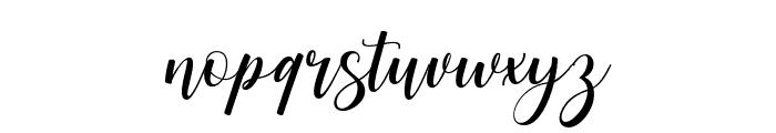 Abestia Font LOWERCASE