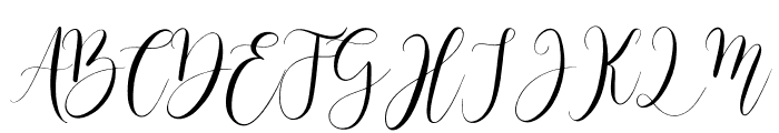 Abiallyne Font UPPERCASE