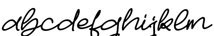 Abigail Italic Font LOWERCASE