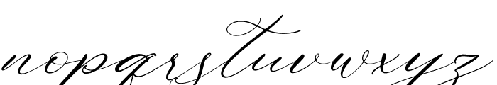 Abigaila Delinta Italic Font LOWERCASE