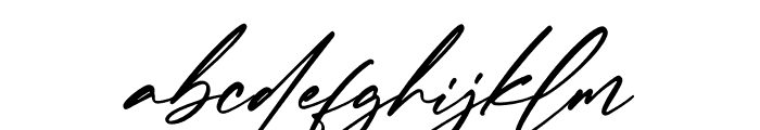 Abigaila Signature Italic Font LOWERCASE