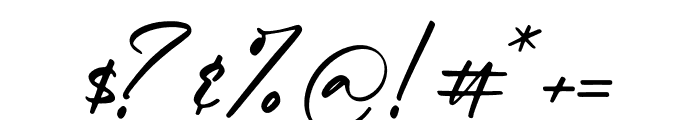 Abigaila Signature Font OTHER CHARS