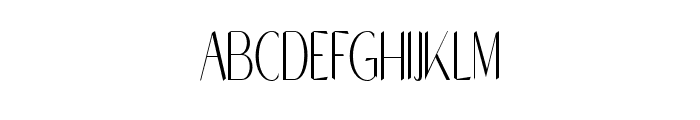 Abigan Font UPPERCASE