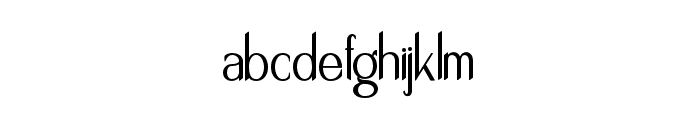 AbiganBold-Bold Font LOWERCASE