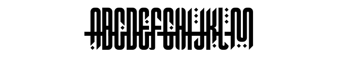 Abighoil Font UPPERCASE