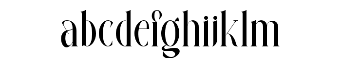 Abika Extra Light Font LOWERCASE