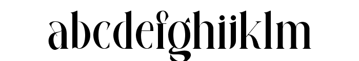 Abika Regular Font LOWERCASE