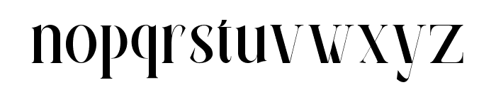 Abika Regular Font LOWERCASE