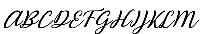 Abilya Italic Font UPPERCASE