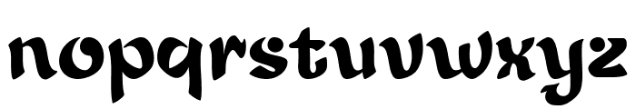 Abisan Bihoc Regular Font LOWERCASE