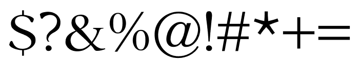 Ablafit Regular Font OTHER CHARS