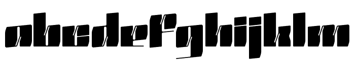 Abominio Regular Font LOWERCASE