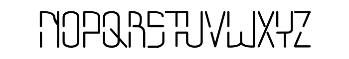 Abotyh Font LOWERCASE