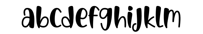 Above The Moon Font LOWERCASE