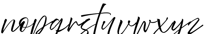AbovetheBeyond-Script Font LOWERCASE