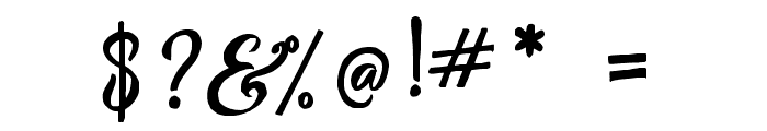 Abracadabra Typeface Regular Font OTHER CHARS