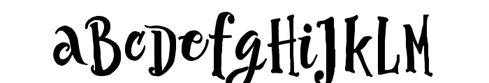 Abracadabra Typeface Regular Font LOWERCASE
