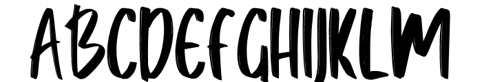 Abraly Font LOWERCASE