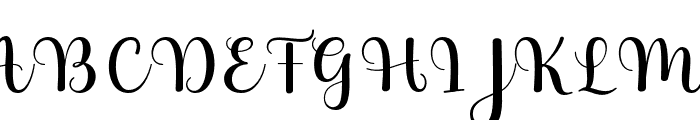 Abrista-Regular Font UPPERCASE