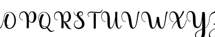 Abrista-Regular Font UPPERCASE