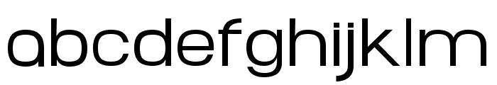 Abro Sans Regular Font LOWERCASE