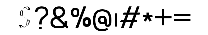 AbroSans-Regular Font OTHER CHARS