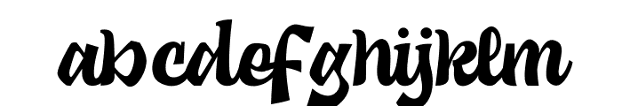 Abrock Font LOWERCASE