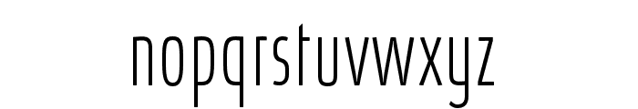 Absolut Pro UltraCondensed Thin Font LOWERCASE