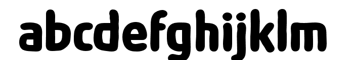 Absolut Sketch Pro Bold Font LOWERCASE