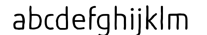 Absolut Sketch Pro Light Font LOWERCASE