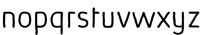 Absolut Sketch Pro Light Font LOWERCASE