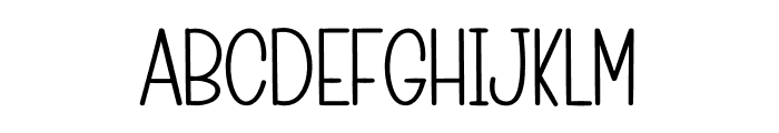 Abstrak Font LOWERCASE