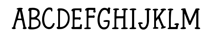 Absurd Regular Font UPPERCASE