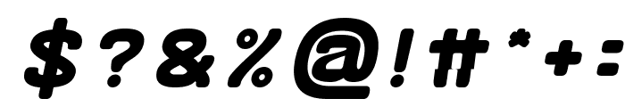 Abundance Bold Italic Font OTHER CHARS