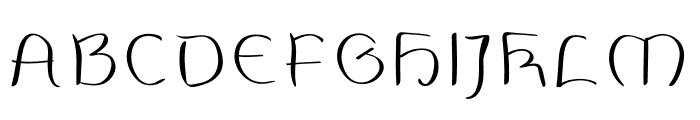 Abydossian Bold Font UPPERCASE