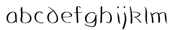 Abydossian Bold Font LOWERCASE