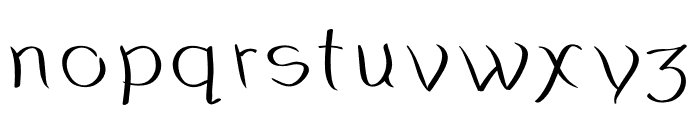 Abydossian Bold Font LOWERCASE