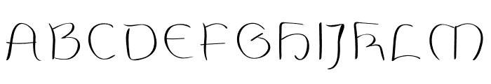 Abydossian Medium Font UPPERCASE
