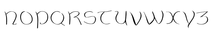 Abydossian Medium Font UPPERCASE