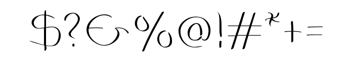 Abydossian Font OTHER CHARS