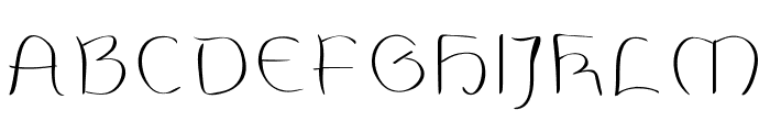 Abydossian Font UPPERCASE