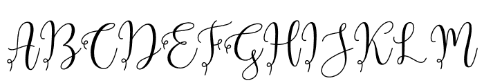 Abygail Font UPPERCASE