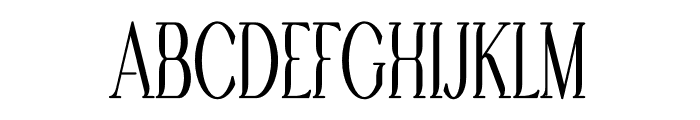 Acantha Font LOWERCASE