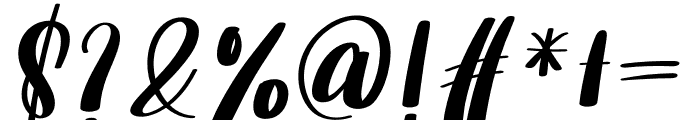 Acapela Font OTHER CHARS