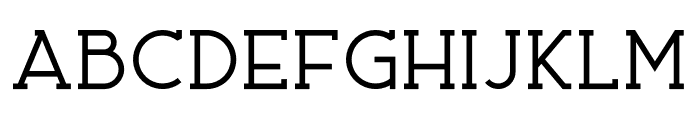 Ace Serif Font LOWERCASE