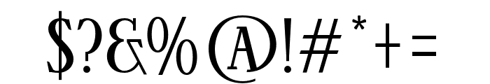 AceserifPro Font OTHER CHARS